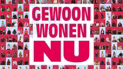 Beeldmerk van campagne Gewoon Wonen Nu