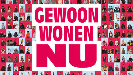 Beeldmerk van campagne Gewoon Wonen Nu